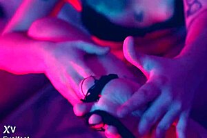 Why don't you jerk off to my pretty small feet while I tickle them?