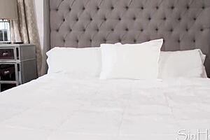 Step-Mom's Secret Baking Scheme With Danielle Renae And Mighty Dee. Interracial Riding And Titty Fuck In Taboo Roleplay.