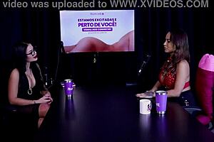 Belinha Baracho shares her favorite DP anal scene on the doghouse in this Brazilian amateur interview.