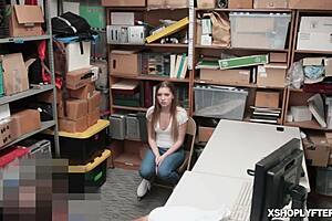 Shoplyfter Teen Rides LP Officer Hard