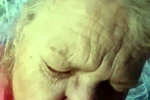 This hot milf surprises by just sucking on that big monster cock in intriguing close-up.