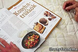 mature granny sucking cock