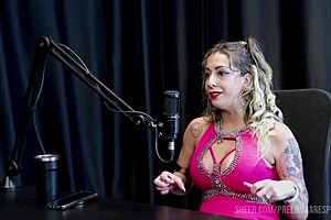 Subtle hints of wild group fun with curvy Latinas in public spots, teasing with lingerie and toys outdoors.