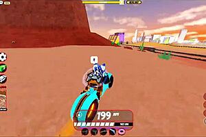 Cop giving blowjob during Roblox Jailbreak gameplay session 😏 Who knew police action could get this steamy?