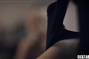 Isn't it wild how this dirty blonde stepmom uses her hands and big tits to help her stepson with his monster cock?