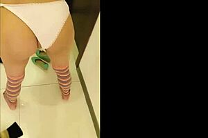 Brunette Big Ass Busty Milf In Underwear Gets Insertion On Beach With Big Cock Man