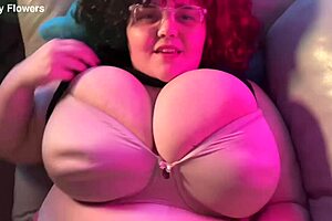 Huge tits BBW missionary POV