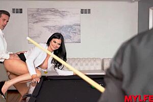 Bombastic Secretary Gets Double Penetrated By Bosses!