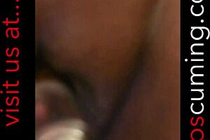 Ebony milf enjoys pussy pump playing with licking and riding in amateur scenes