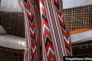 oh man i love how big boobed blonde vicky vette swallows cum after that sloppy blowjob