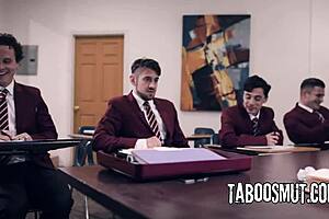 Outnumbered! Dee Williams Takes On Gangbang With Blonde Milf Getting Banged In Doggystyle And Cowgirl!