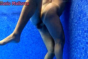 hey, diving into underwater sex with this horny big ass brazilian milf! 🌊🍑