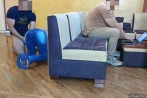 Why settle for less when I can fuck my brother's gorgeous wife while he's busy working on his laptop?