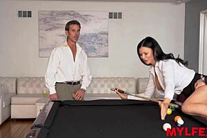 Bombastic Secretary Gets Double Penetrated By Bosses!