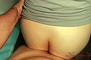 So my step-mom turned into my personal free use slut with big ass and tits