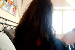 Chantal as hot stepmom in sexy catsuit for pov interactive experience