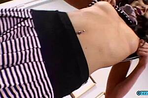 Extremely hot milf craves double penetration from two cocks in wild blowbang ride.