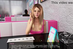 complete gameplay of milfy city part 32 1 0 with blonde milf blowjob, cumshot, and hentai cartoon action