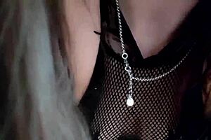 Chantal as hot stepmom in sexy catsuit for pov interactive experience