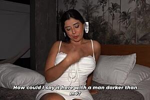 Oh wow! Busty brunette milf takes colombian bbc for best interracial sex.