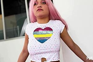 Venezuelan big tits Digna Morales gets bent over for doggystyle sex with Torbe