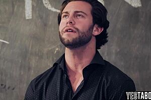 Horny mature teachers, why double penetrate your teen 18+ student in the classroom?