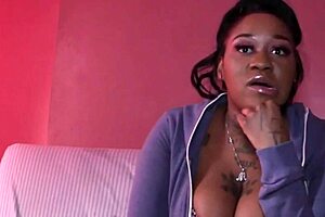 The Big Booty Ebony Milf's Casting Interview Session