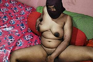 No Dick In My Pussy For Father But Stepmom Offers Ass To Stepson Sharing Bed.