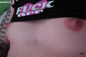 Dream Gf Wakes Him Up with Hairy Pussy Ride in Homemade Action