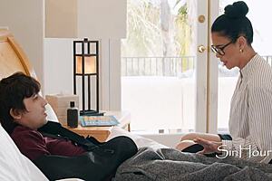 I'm not your fuck buddy, but I'll do this for you with my big tits and ass, says Dana Vespoli to Ricky Spanish.