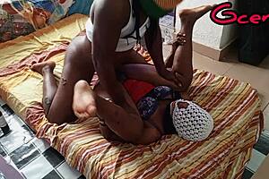 Homemade couple dives into romantic missionary sex with wet pussy moans and tight passionate thrusts