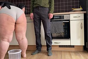 My Stepmother Knows My Weakness For Her Huge Tits Hairy Pussy Big Ass Curvy Body In Homemade Roleplay