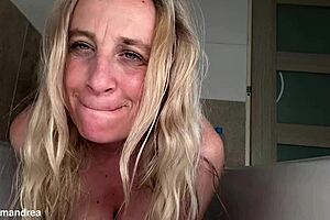 Oh wow, feeling that wet prolapse while masturbating in the shower... big ass curvy milf fisting her anal toys dildo outdoors 😏💦