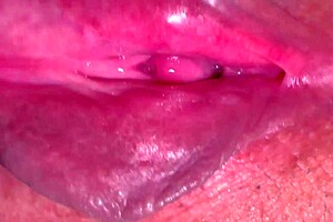 Amateur pink pussy felt fresh excitement 237 days after losing virginity in close-up wet action.