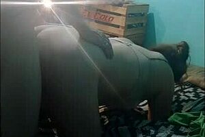 why are we fucking doggystyle on the bed in front of the webcam with my emo thong pulled aside?