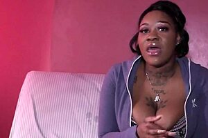 The Big Booty Ebony Milf's Casting Interview Session