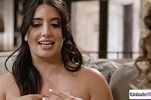 Big tits lesbian babe facesits busty arab delivery crew