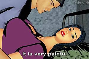 widow stepmother felt her pussy getting wet during intense taboo encounter with young relative