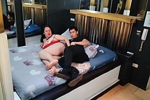 Big ass stepmom lets a burglar fuck her oh no a burglar broke into the house and im all alone what will happen next