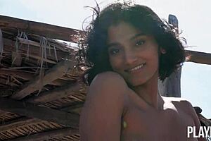 Whoa, these Indian and brunette curvy milf models are showing off their amazing bodies! 😍🍑