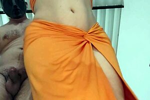 Delicious Colombian slut bounces big ass on hard cock of her not brother until creampie.