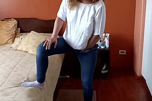 You write me messages that make me masturbate to full intense orgasms, hairy milf in panties flashing?