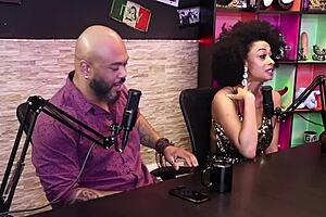 What are the best moments from Lady Snow and Lord Kenobi in Sensual Cast? Part 5 on Sheer Red shows interracial group sex and bdsm.