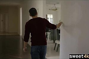 Big ass stepmom and son engage in squirting pussy action with huge tits blonde mommy in hospital sexy hardcore spooning.