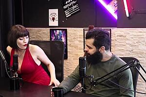 Lady Snow and Lord Kenobi shine in their sensual cast moments, wrapping up part 6 with steamy outdoor vibes on sheer red.