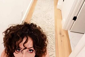 Bold Blowjob Compilation from Weekend Warrior with Young Brunette Giving Sucking and Riding in Pov