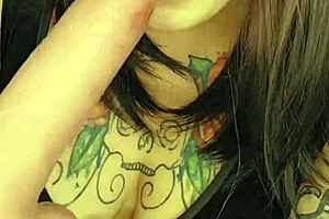 Lipstick Marks And Sloppy Deepthroat Action With Milf Ass Close Up And Curvy Belly Views!