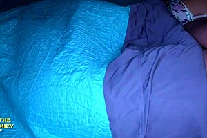 lonely step mom kymber leigh asks step son to spend the night with her