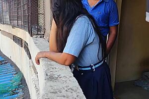 desi young 18+ step sister ashu engages in intense interaction with her step brother while step daddy is away from home