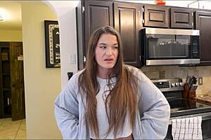 Stepmom and stepson dive into taboo breeding roleplay. Kendra Heart gets curvy big ass creampie in bedroom passion!